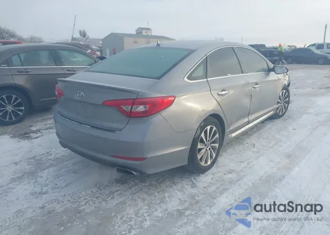 2015 Hyundai Sonata Sport z USA, uszkodzony, nr VIN 5NPE34AF7FH073532